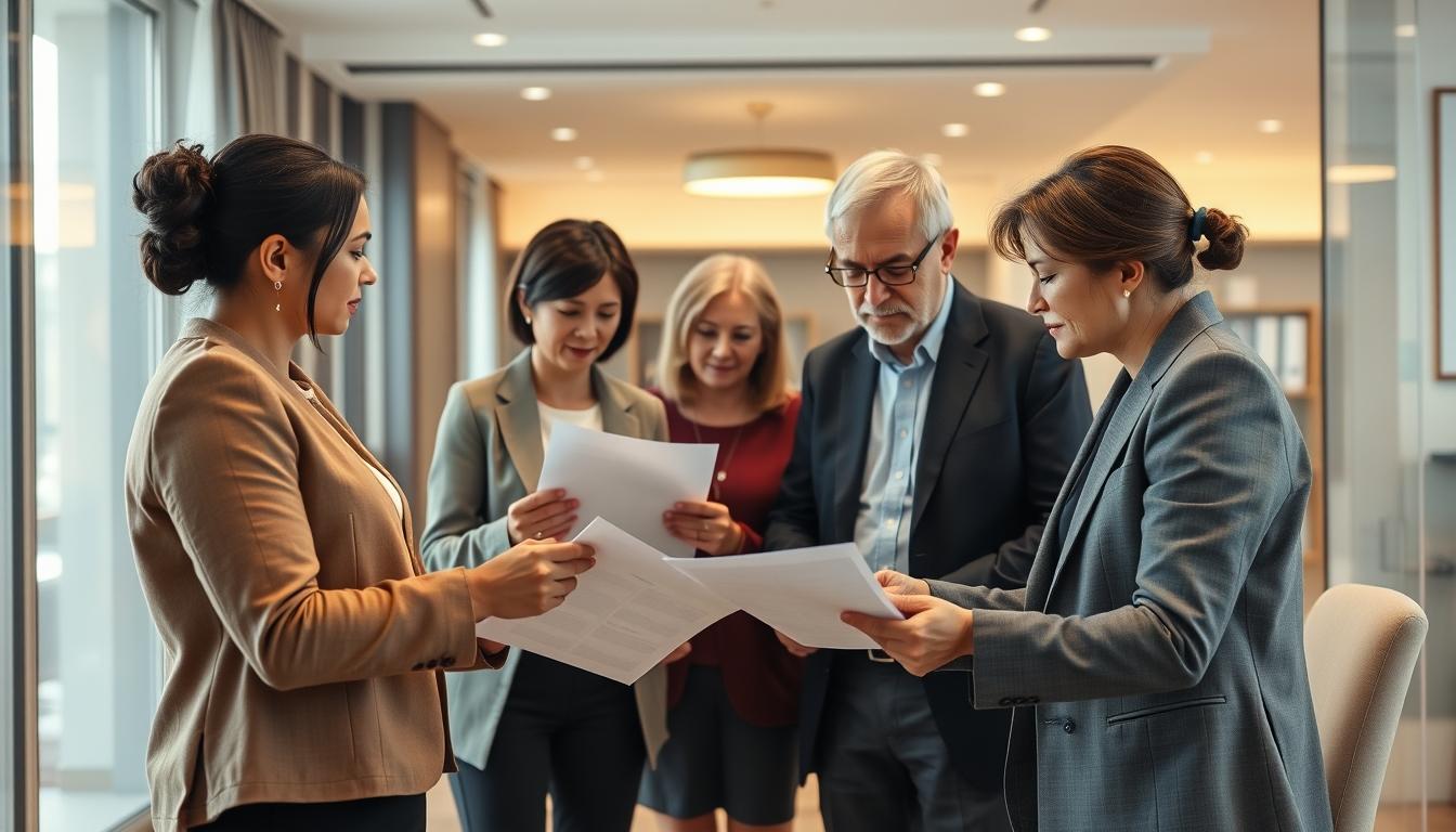 Business contract documents